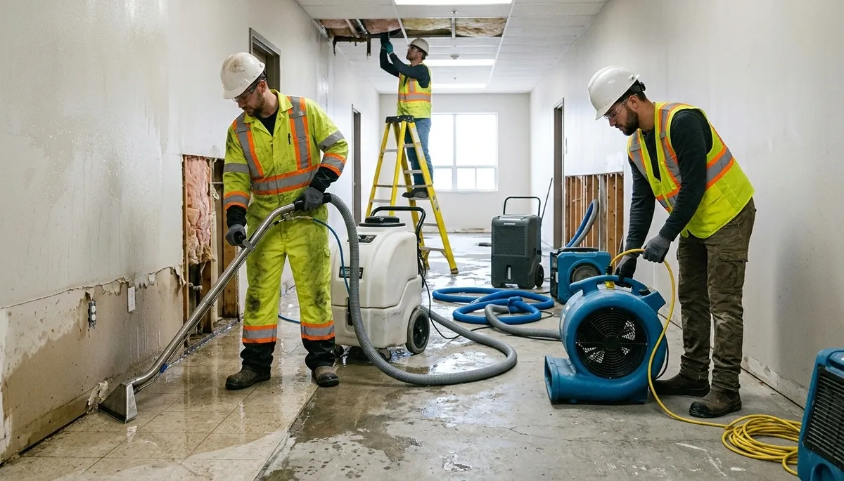 Burst Pipe Cleanup Image 1