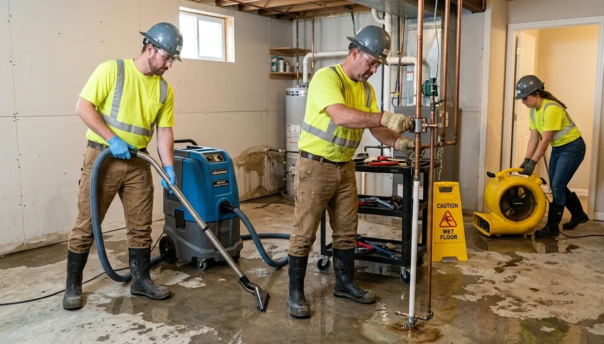 Burst Pipe Cleanup Image 3