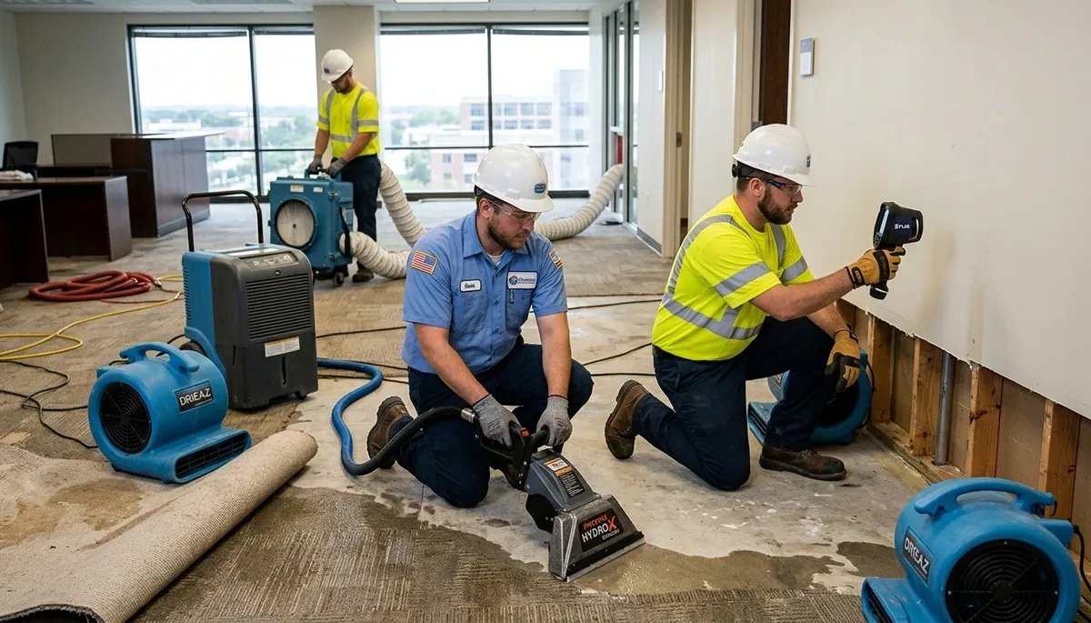 Commercial Water Damage Restoration Image 1