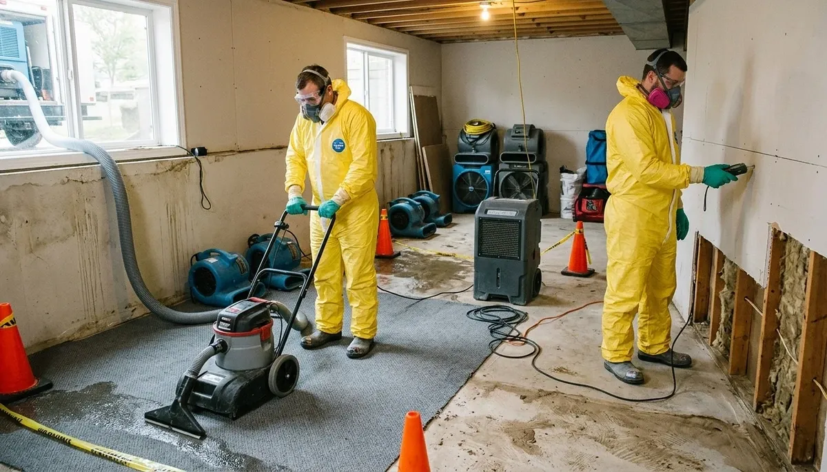 Flood Damage Cleanup Image 1