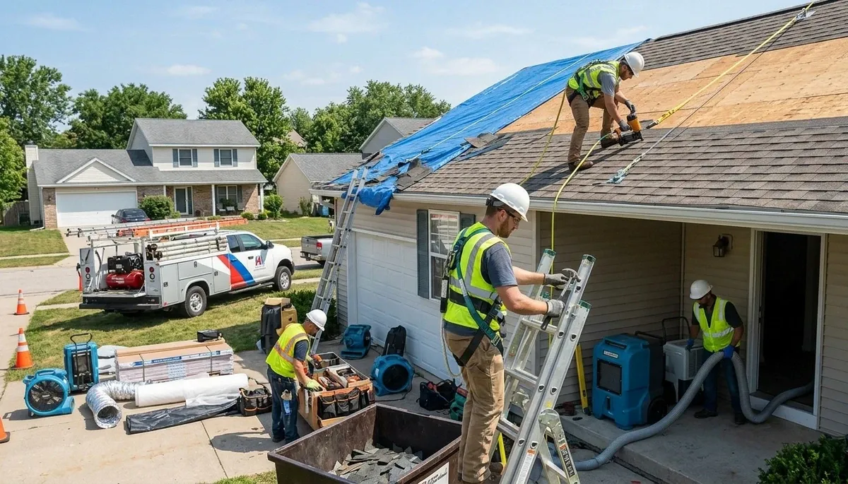 Storm Damage Restoration Image 1