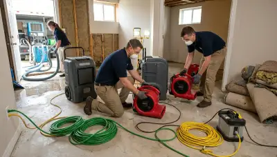 Water damage restoration team serving Hartford, CT homes with 24/7 emergency cleanup and drying